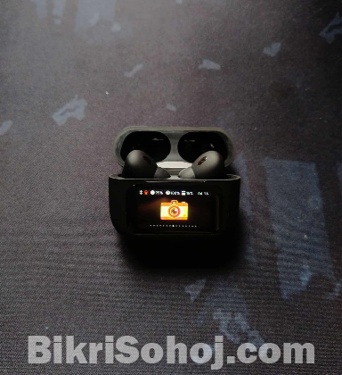 Smart Display Earbuds  ANC  Touch Control
